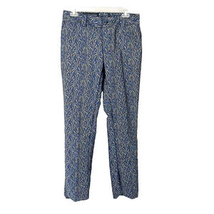 Alejandro Calderon Womens Colorful Ankle Dress Pants Geometric Tapered 31x31